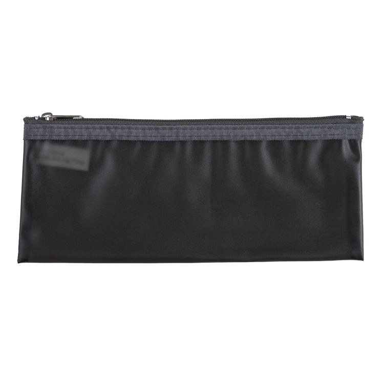 8 ½" W x 3 ½" H -"Dubai" Vinyl Travel Pencil and Accessories Pouch with Zipper 25