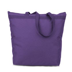 Large Zippered Tote Bag - Eco Friendly 14