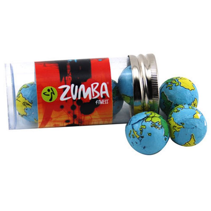 Tube with Chocolate Globes 1