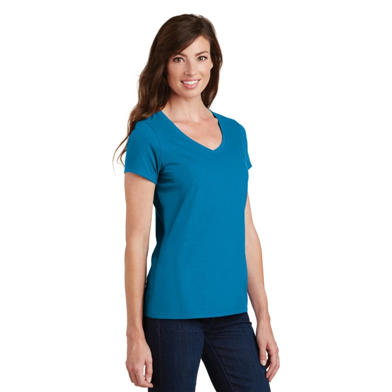 Port & Company Women's Fan Favorite V-Neck Tee. 121