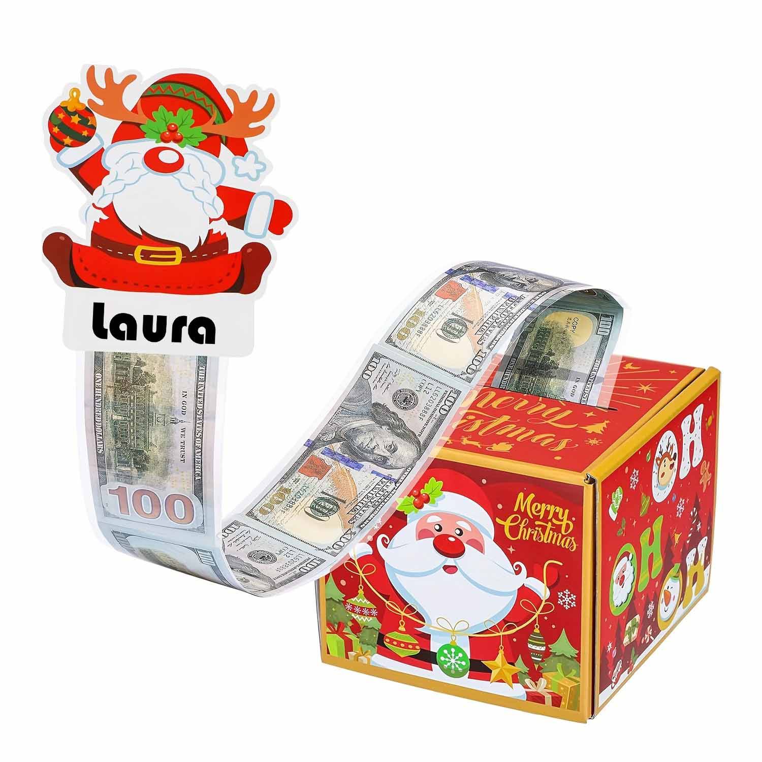 Christmas cash gift piggy bank 2