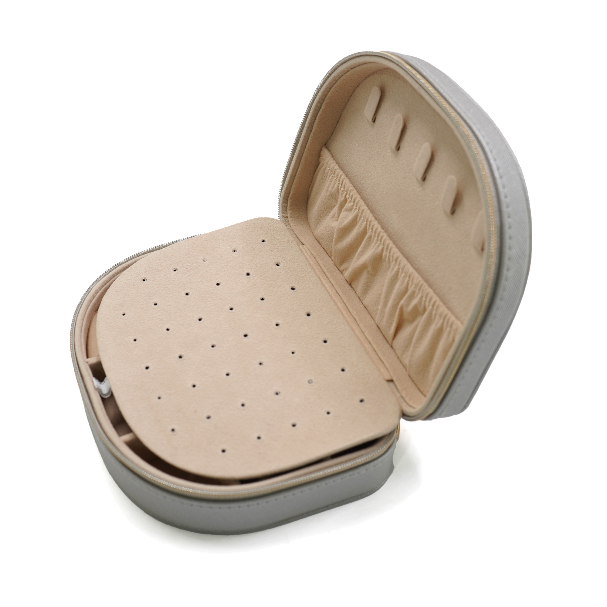Portable Seashell-Shaped Jewelry Storage Case 11