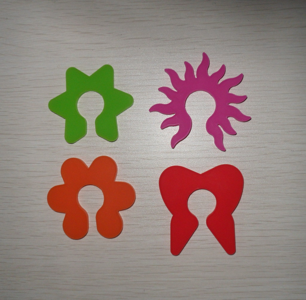 Silicone Wine Glass Marker Set 2