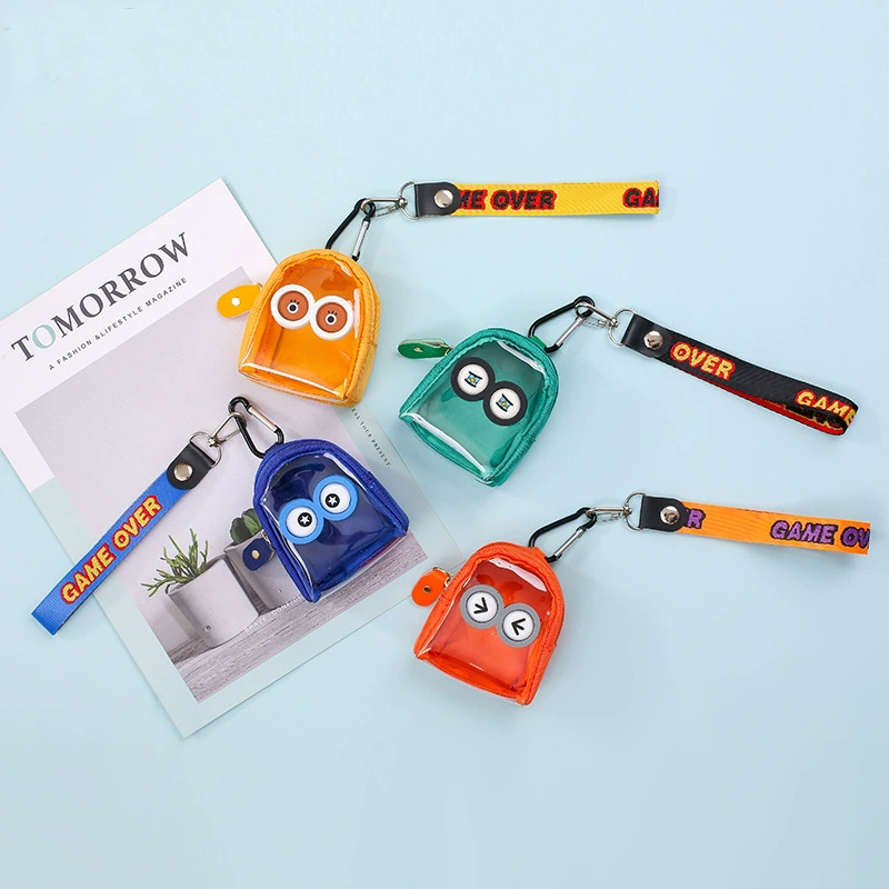 Translucent Zippered Coin Pouch 2