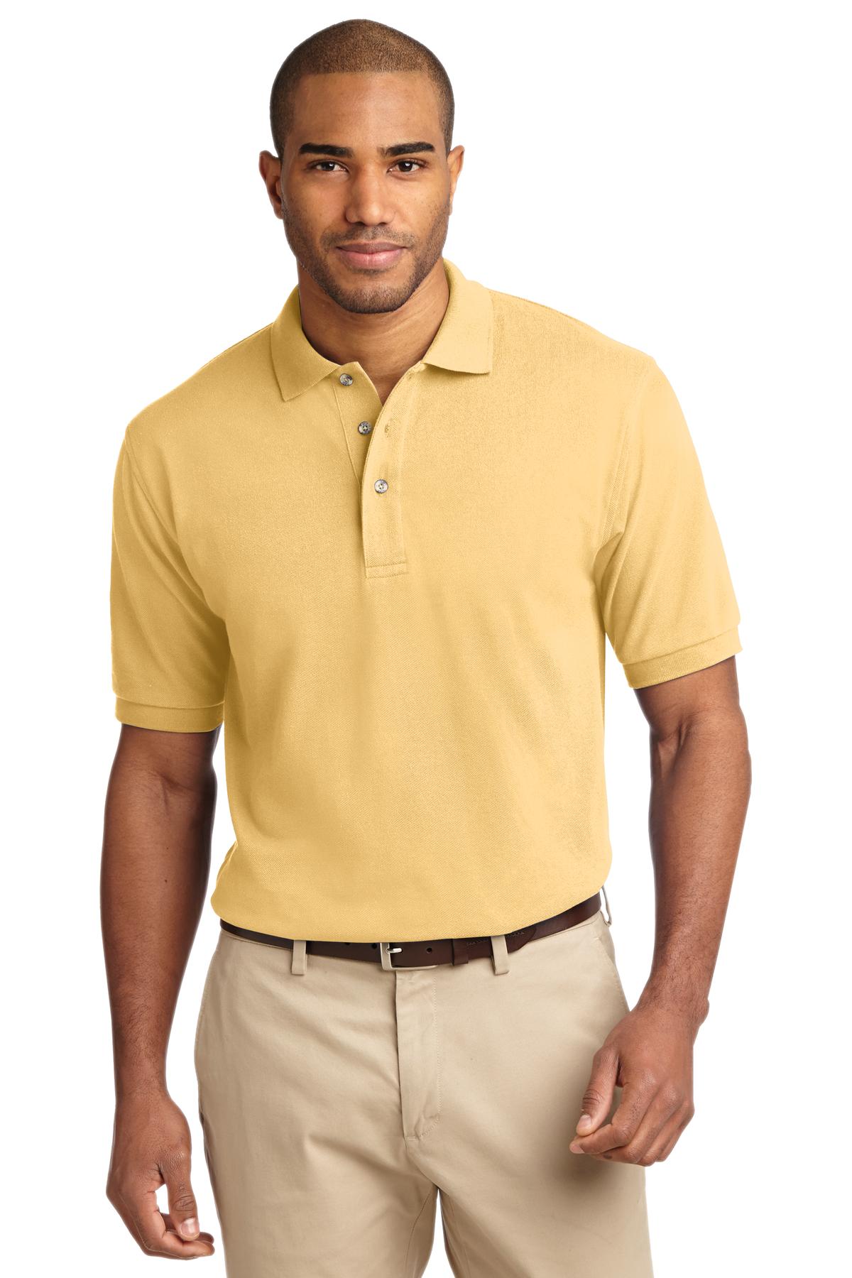 Port Authority Heavyweight Cotton Pique Polo. K420 98