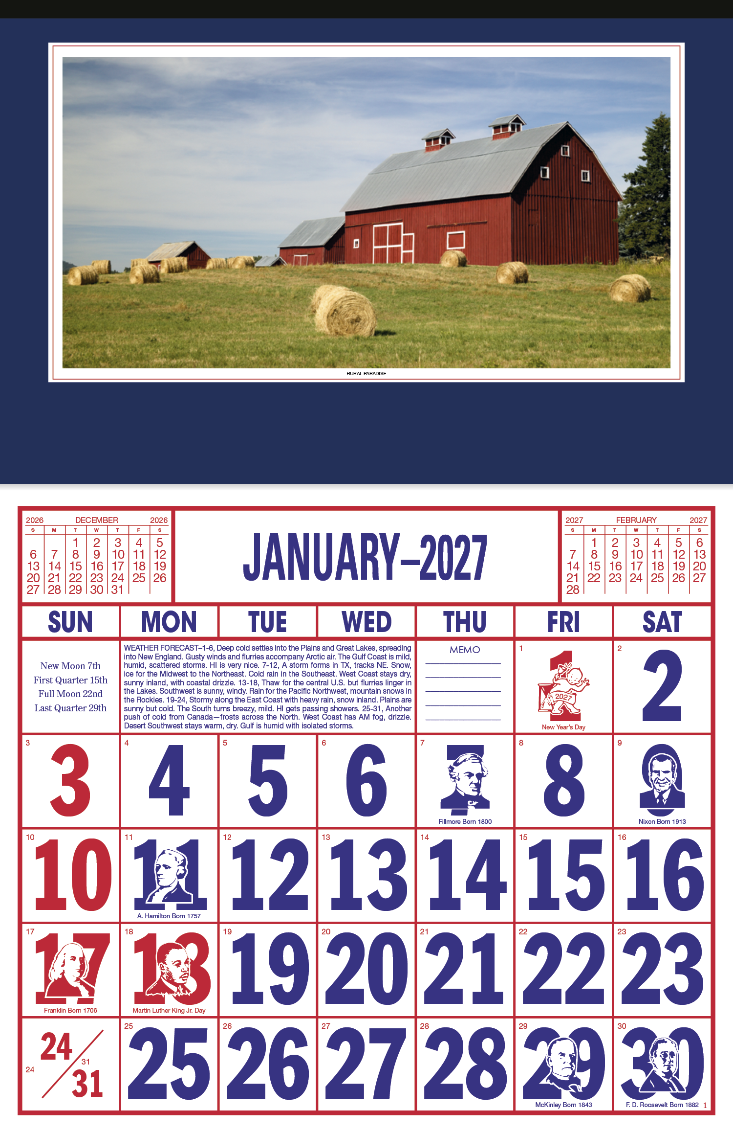 Skinner & Kennedy® Large Everyday Farm Memo 42