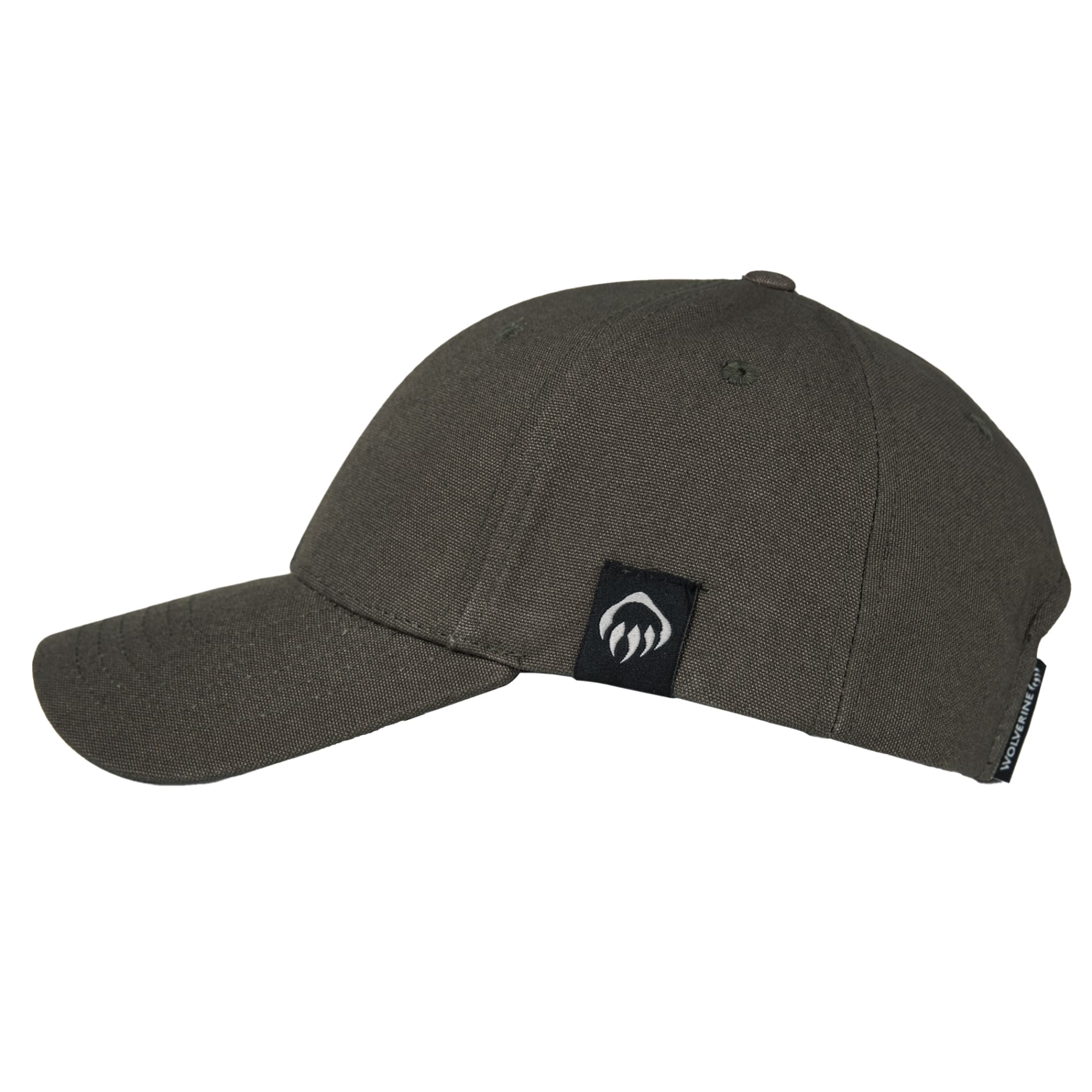 Wolverine Grey Claw Label 6 Panel Cap 151