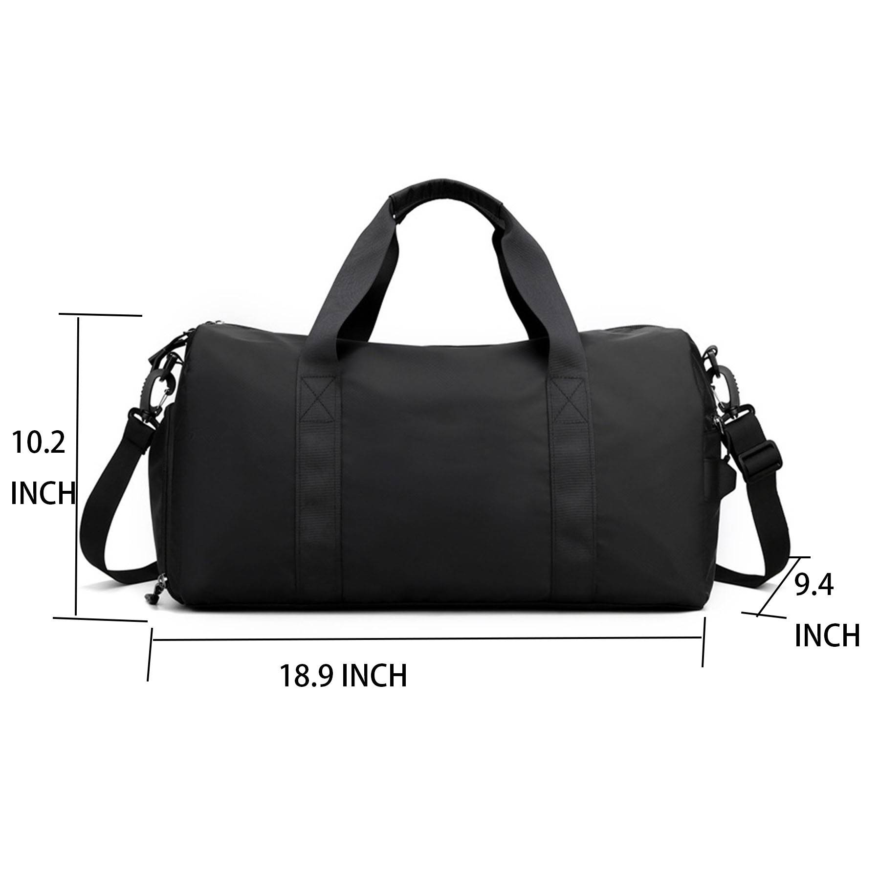 Oxford cloth travel crossbody duffel bag 9