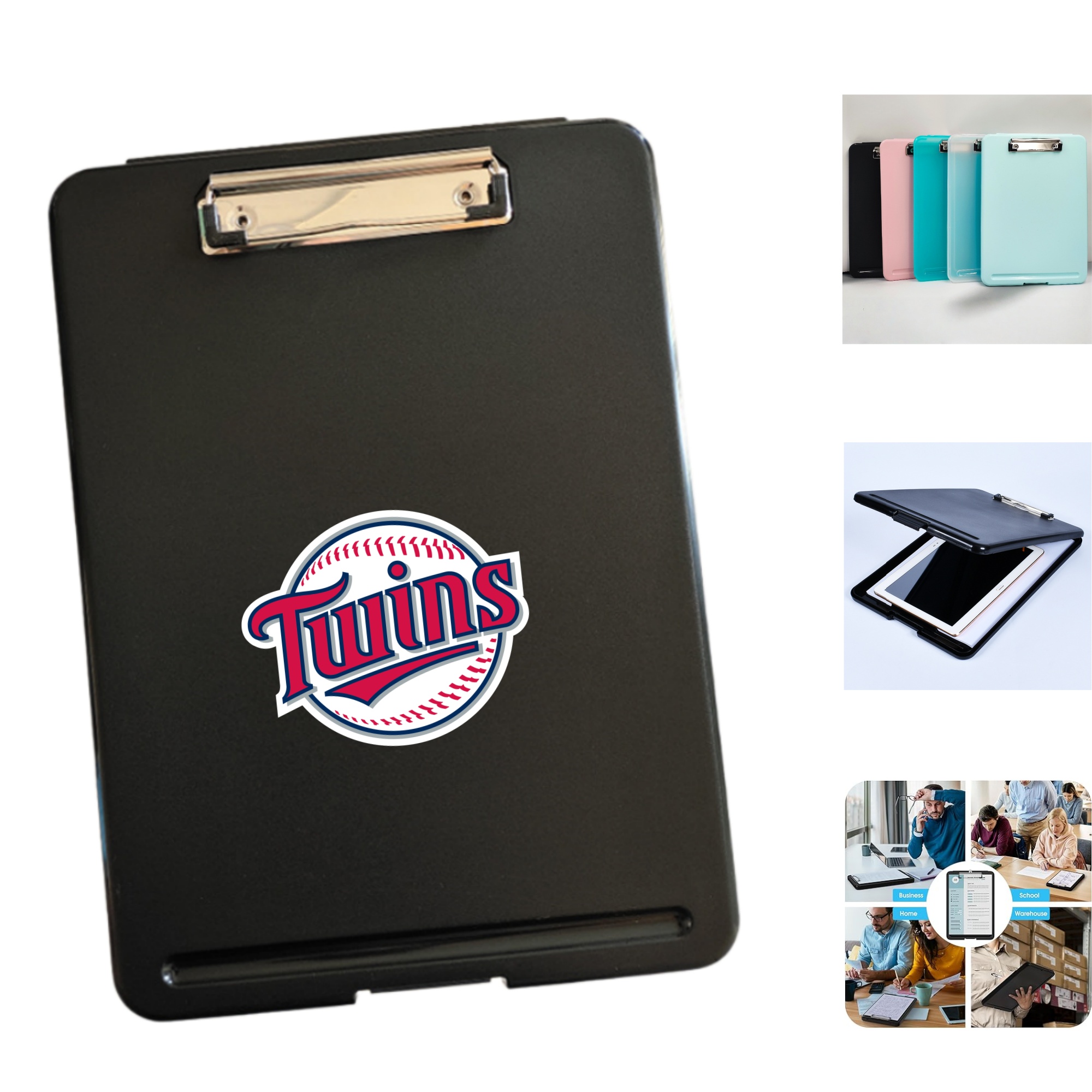 Plastic Storage Clipboard with Pen Holder 9