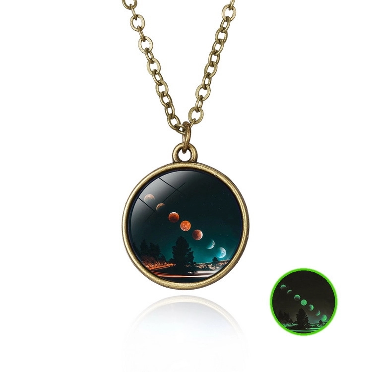 Galaxy Necklace Universe Jewelry Art Print Pendant 10