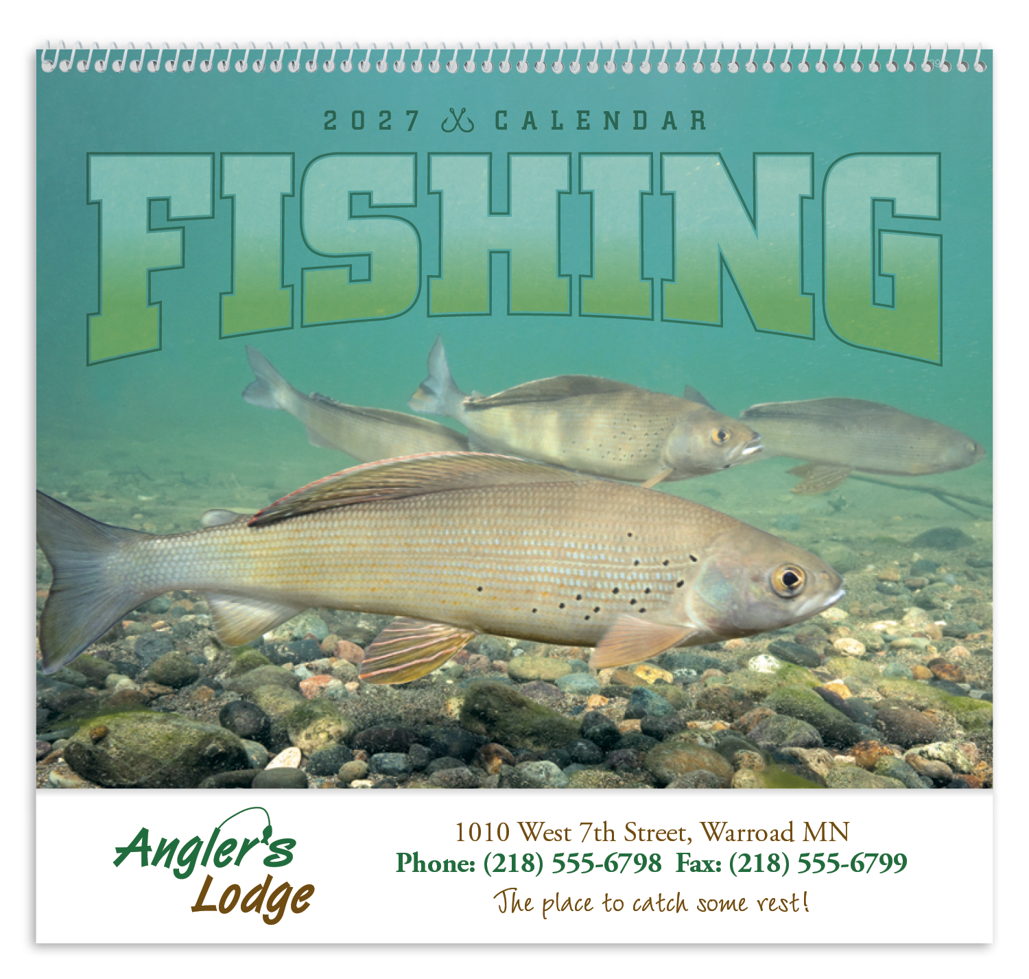 Good Value™ Fishing - Spiral Calendar 38