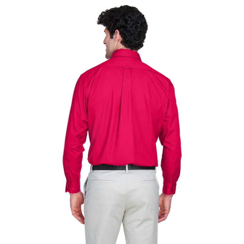 UltraClub Men's Whisper Twill 1
