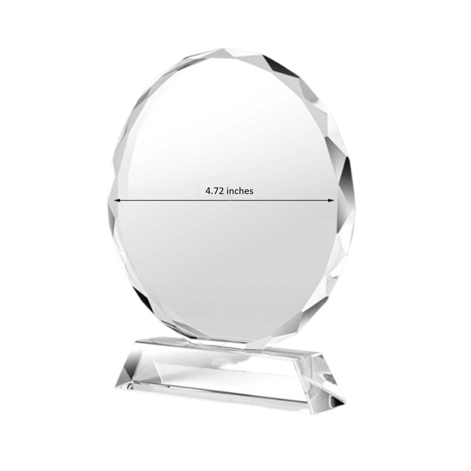 Crystal Recognition Award Trophy 3