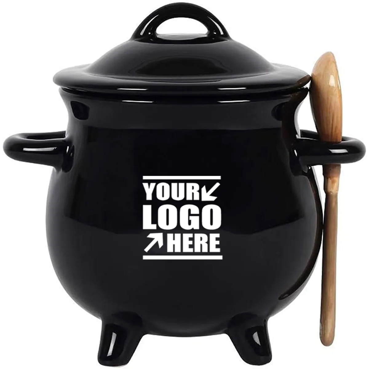 Witches Broth Cauldron Ceramic Bowl 1