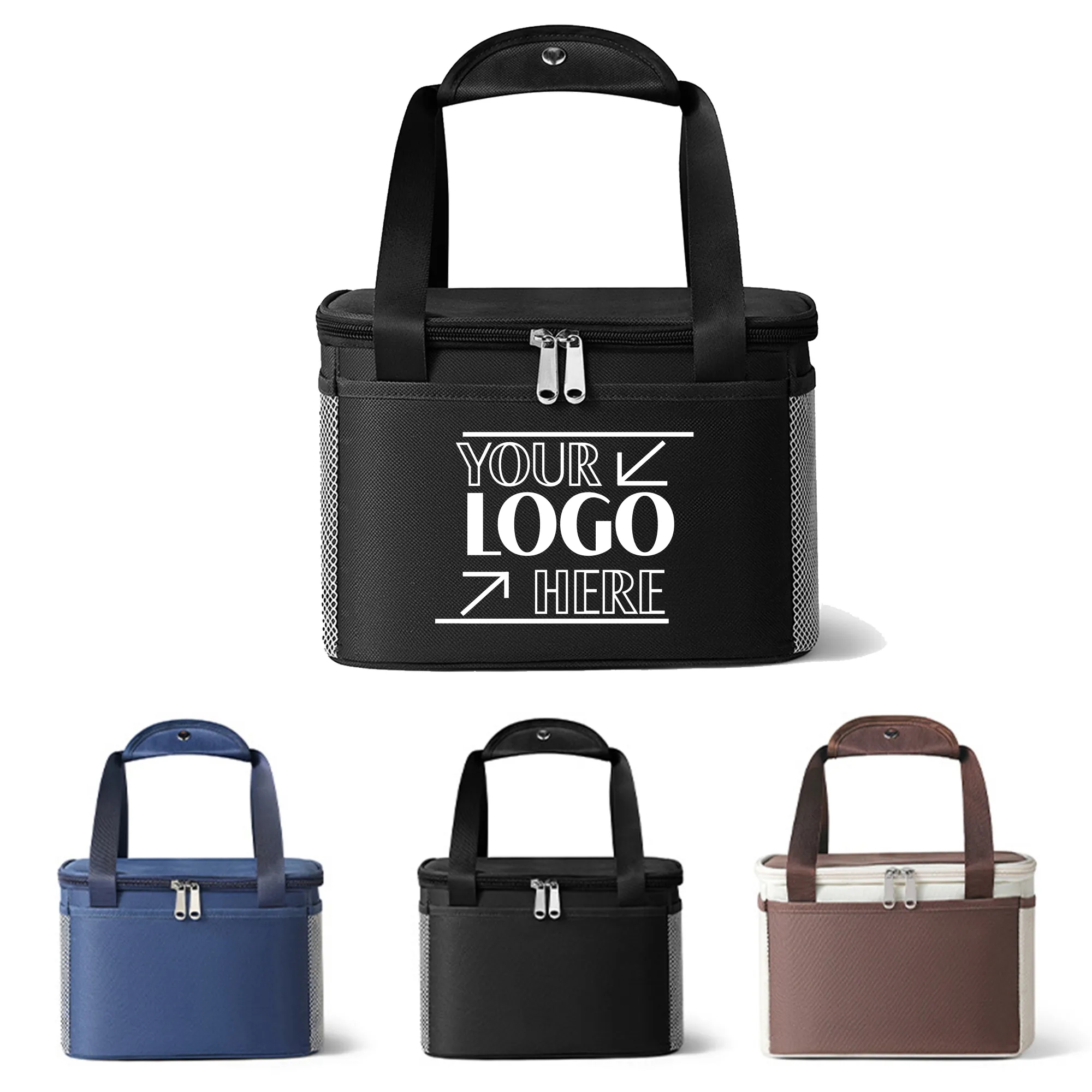 Insulated Lunch Thermal Cooler Grocery Tote Bag 7