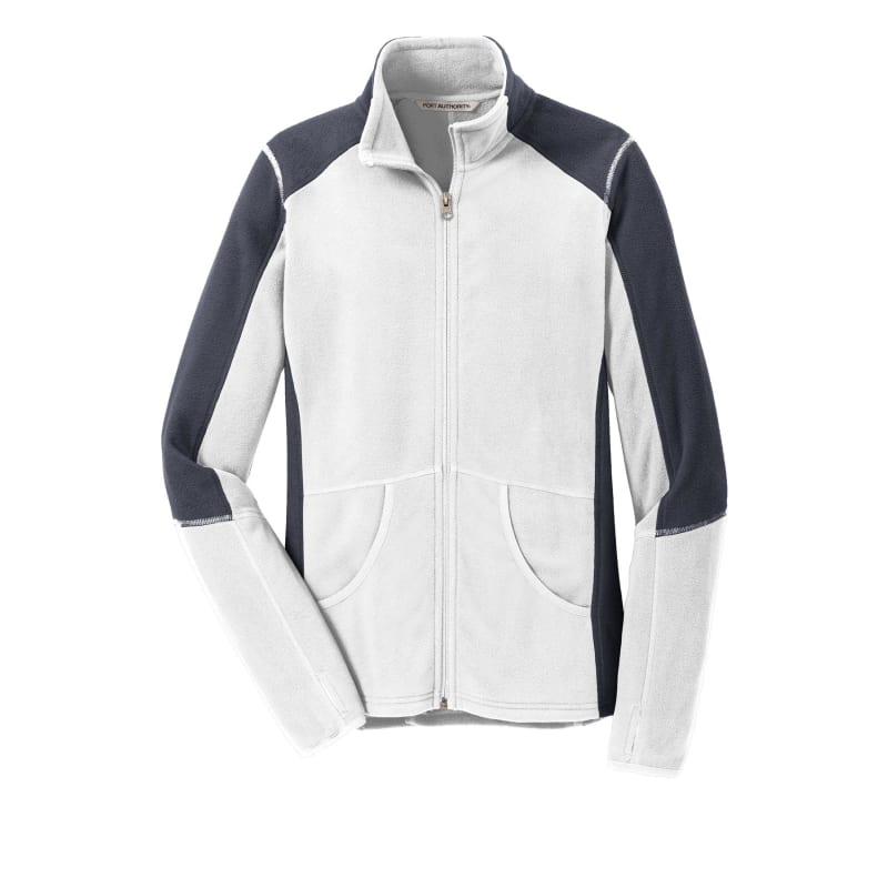 Port Authority Women's Colorblock Microfleece Jacket. 11