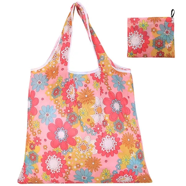 Full Color Wrapables Large Foldable Tote Bag 6