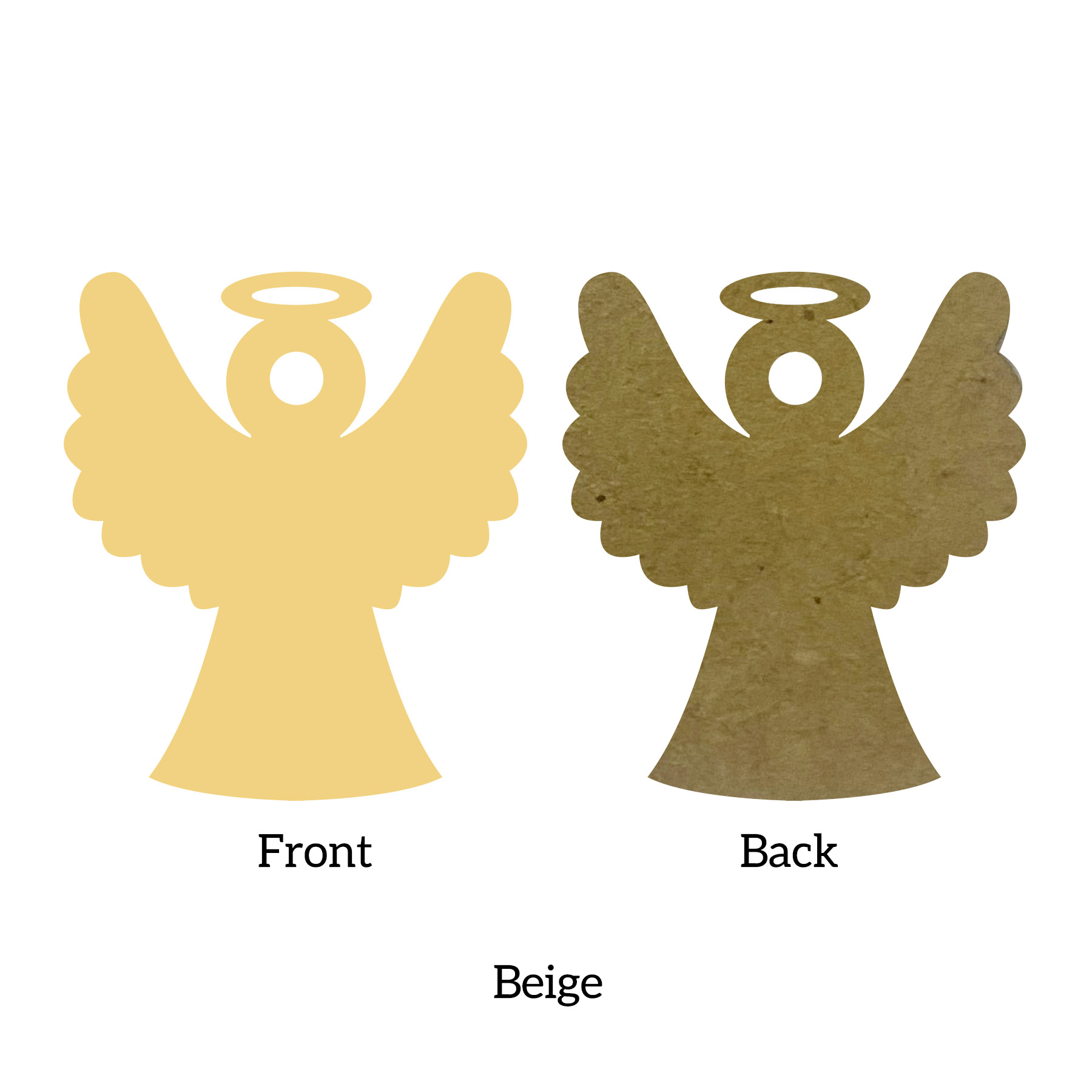 Free Shipping Solid Color Christmas Ornament - Angel 26