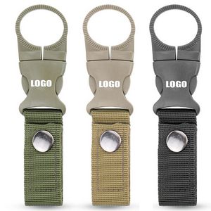 Webbing Water Bottle Holder Clip With Durable Plastic Buckle 12