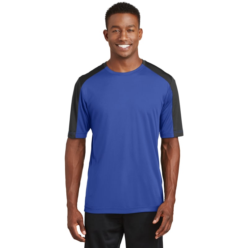 Sport-Tek PosiCharge Competitor Sleeve-Blocked Tee. 10