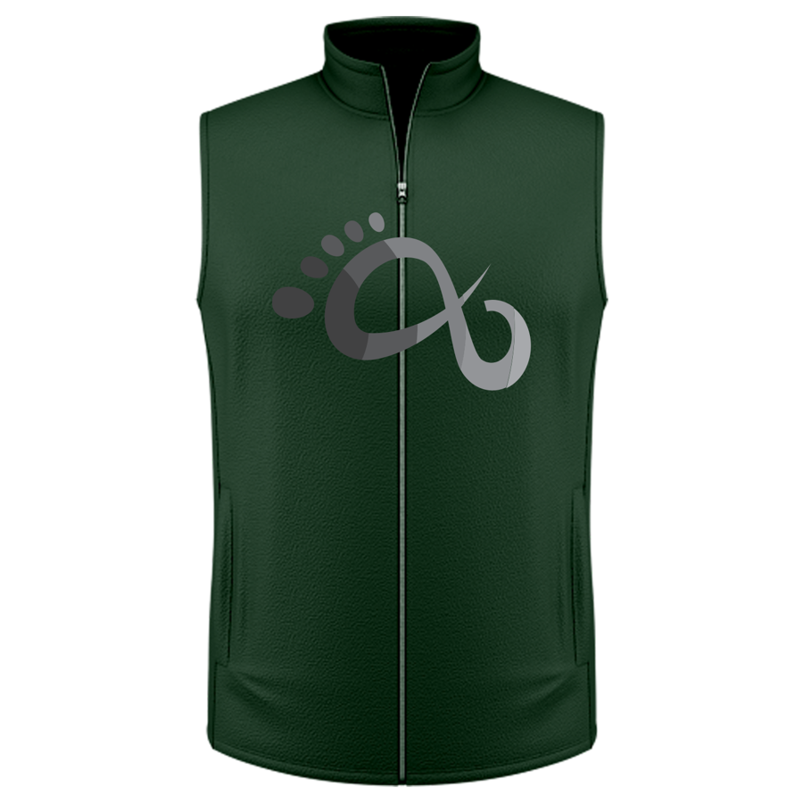 Unisex & Women's Sublimation Full-Zip Vest w/ Pockets - 280G Spandex Interlock