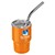 Mini Belmont 3 oz Double-Wall Stainless Steel Tumbler with Straw 56
