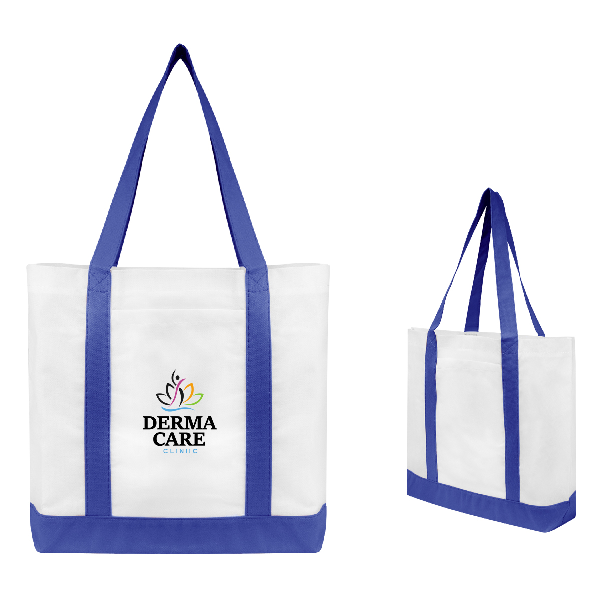 Non-Woven Tote Bag With Trim Colors 5