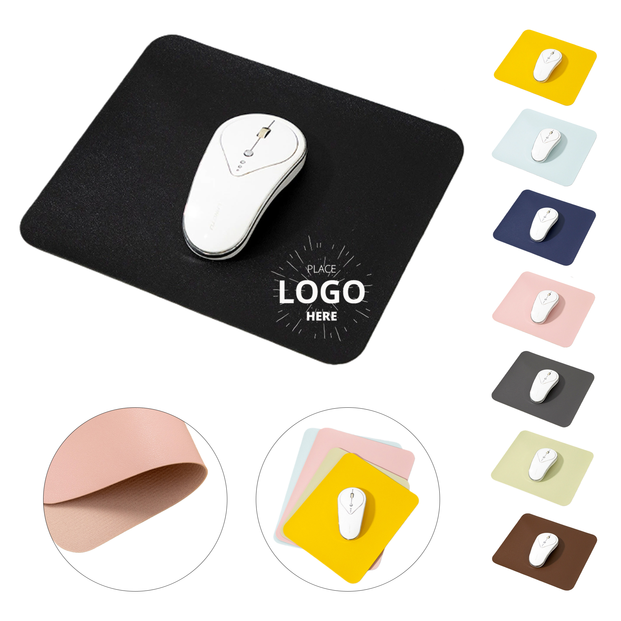 Rectangle Natural Rubber Mouse Pad 2