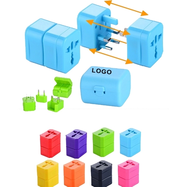 Wholesale Travel Universal Wall Charger with Logo 4