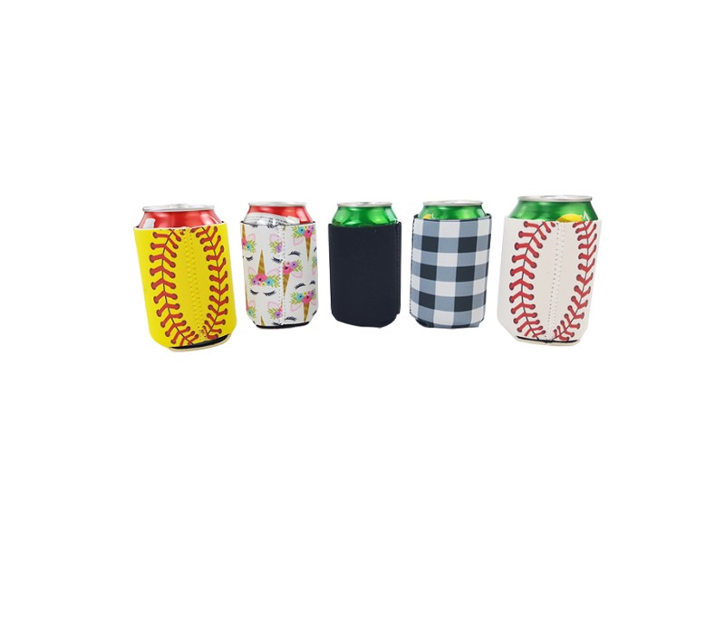 Full Color Sublimation Slim Neoprene Can Cooler 4