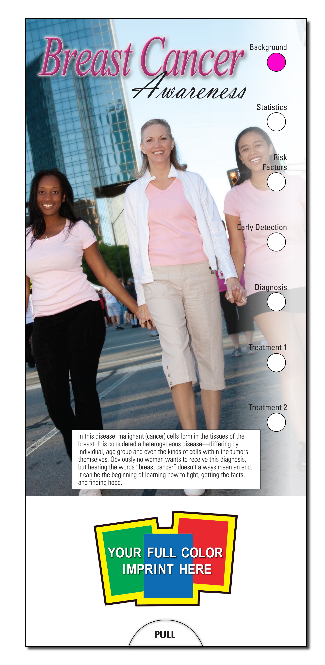 SLIDE CHART - Breast Cancer Awareness Slide Chart 1