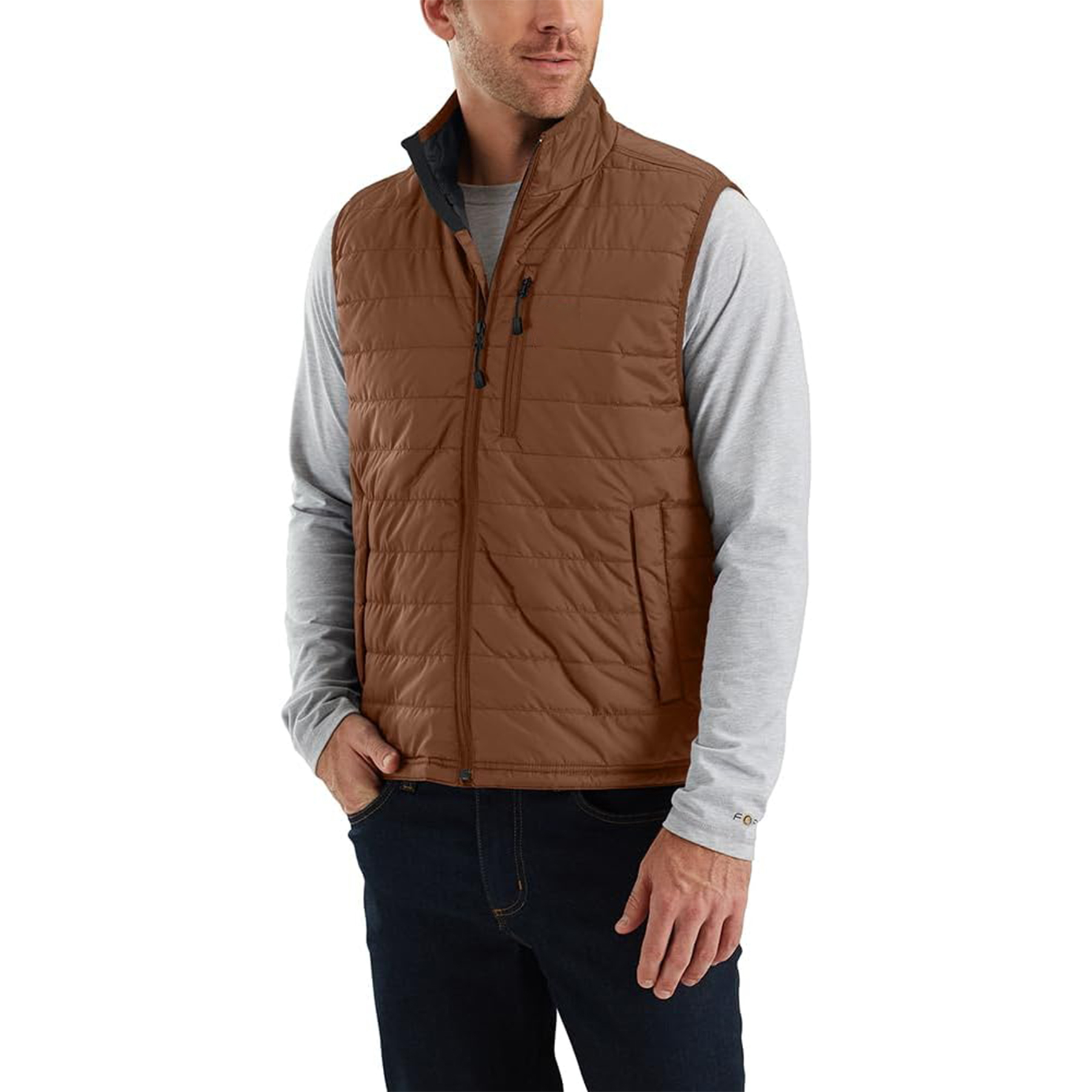 Relaxed Fit Lightweight Insulated Vest 5
