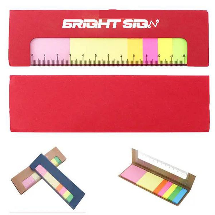Adjustable Bookmark Sticky Notes with Ruler 4