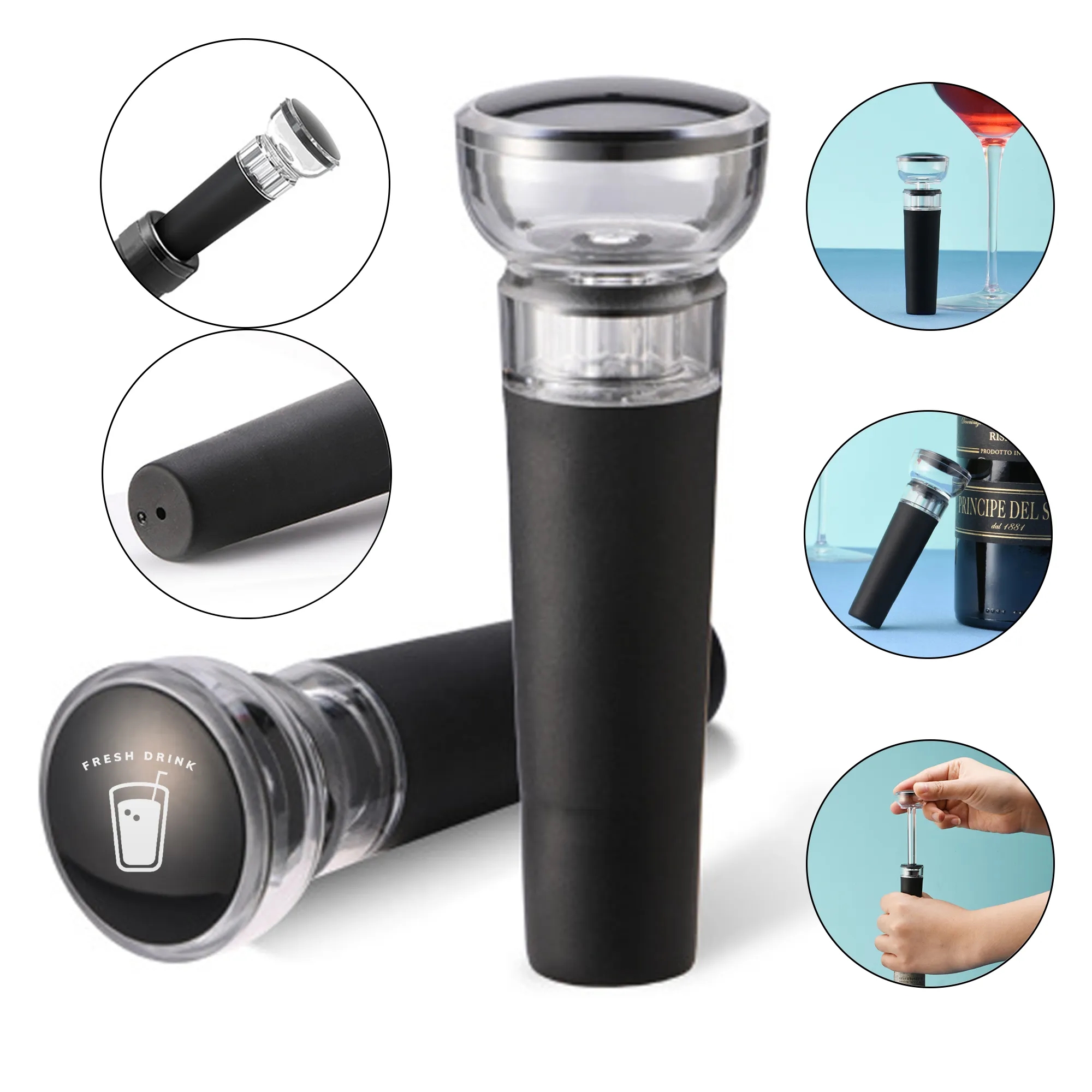 Fresh Wine Keeper Vacuum Bottle Stopper 1