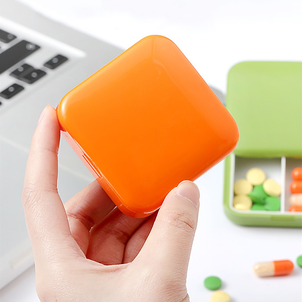 2 Compartments Pill Box 4