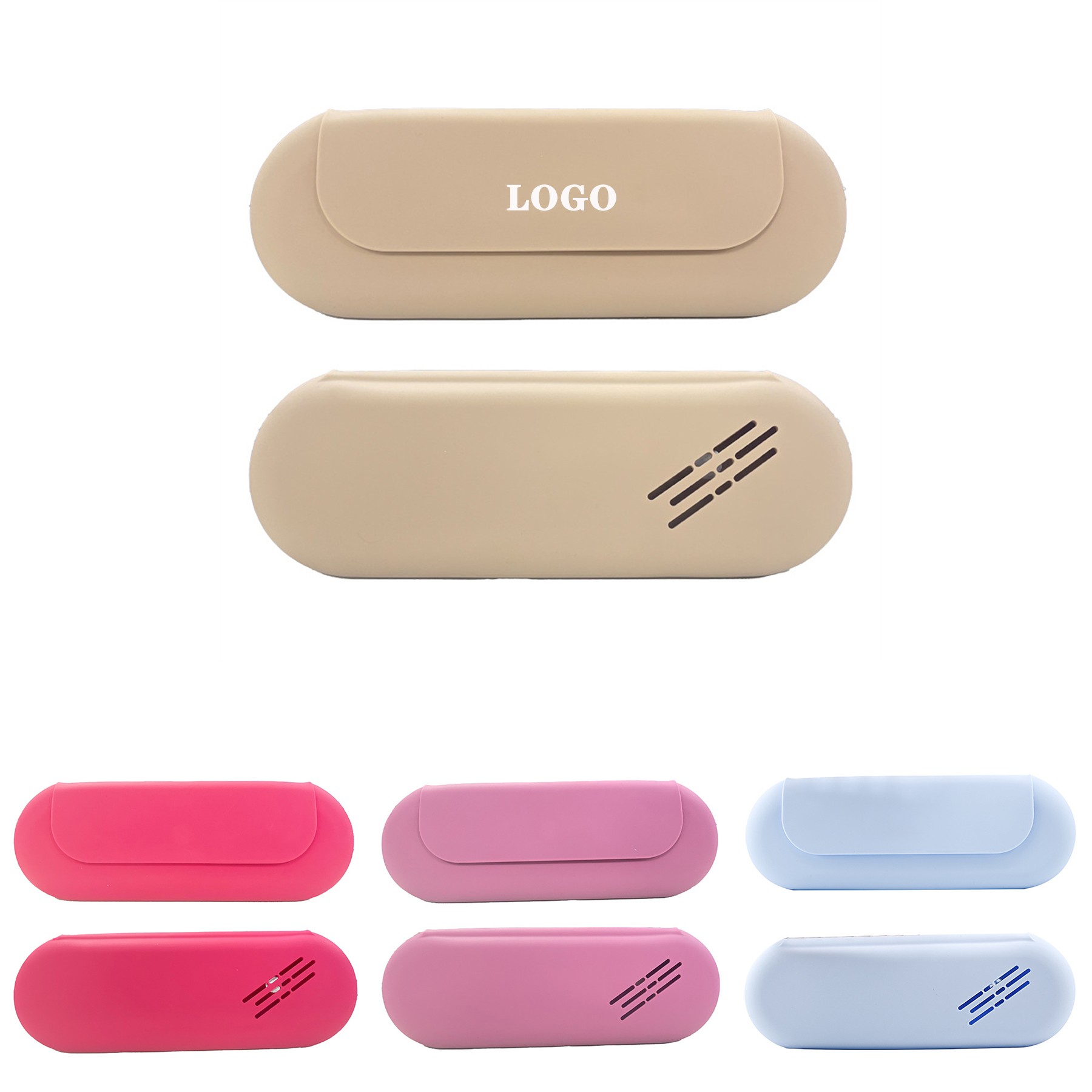 Silicone cosmetic bag