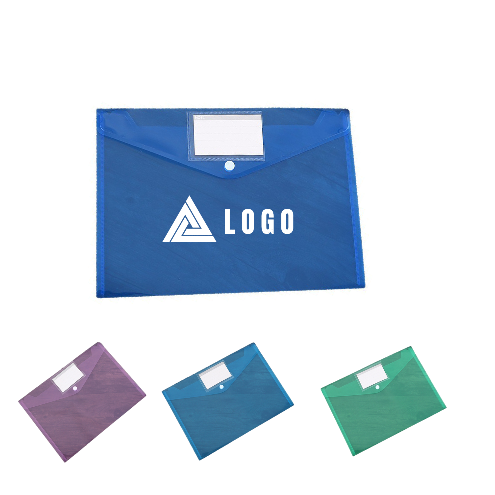A4 Size Snap Button File Bag 2