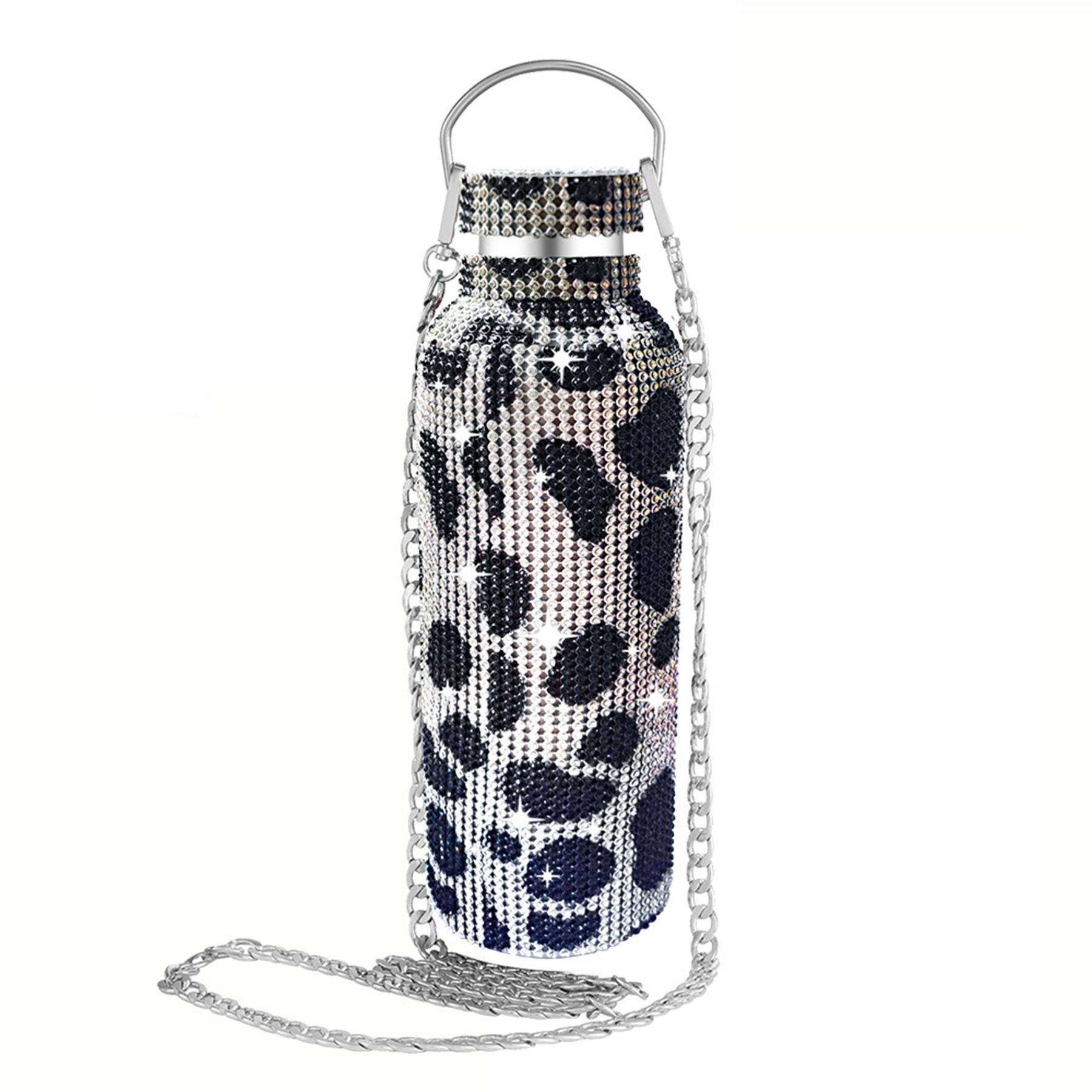 12oz Stainless steel insulated cup with diamond insert 16