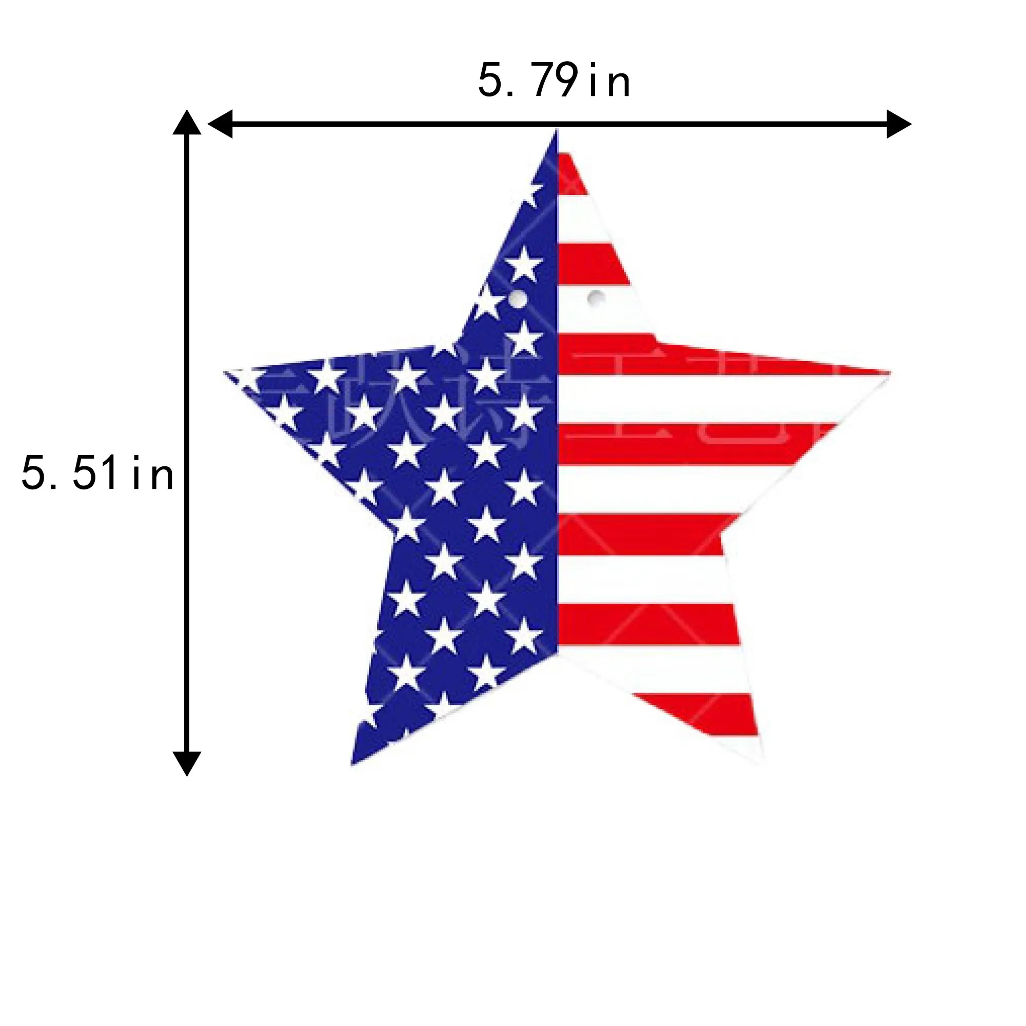 Independence Day Party Decorations Pull Flag Banners 2
