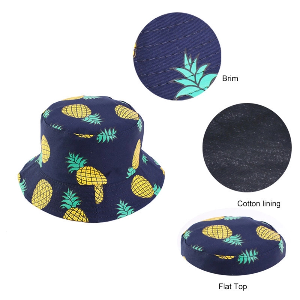 Cotton Style Bucket Hat Summer Outdoor Cap 4