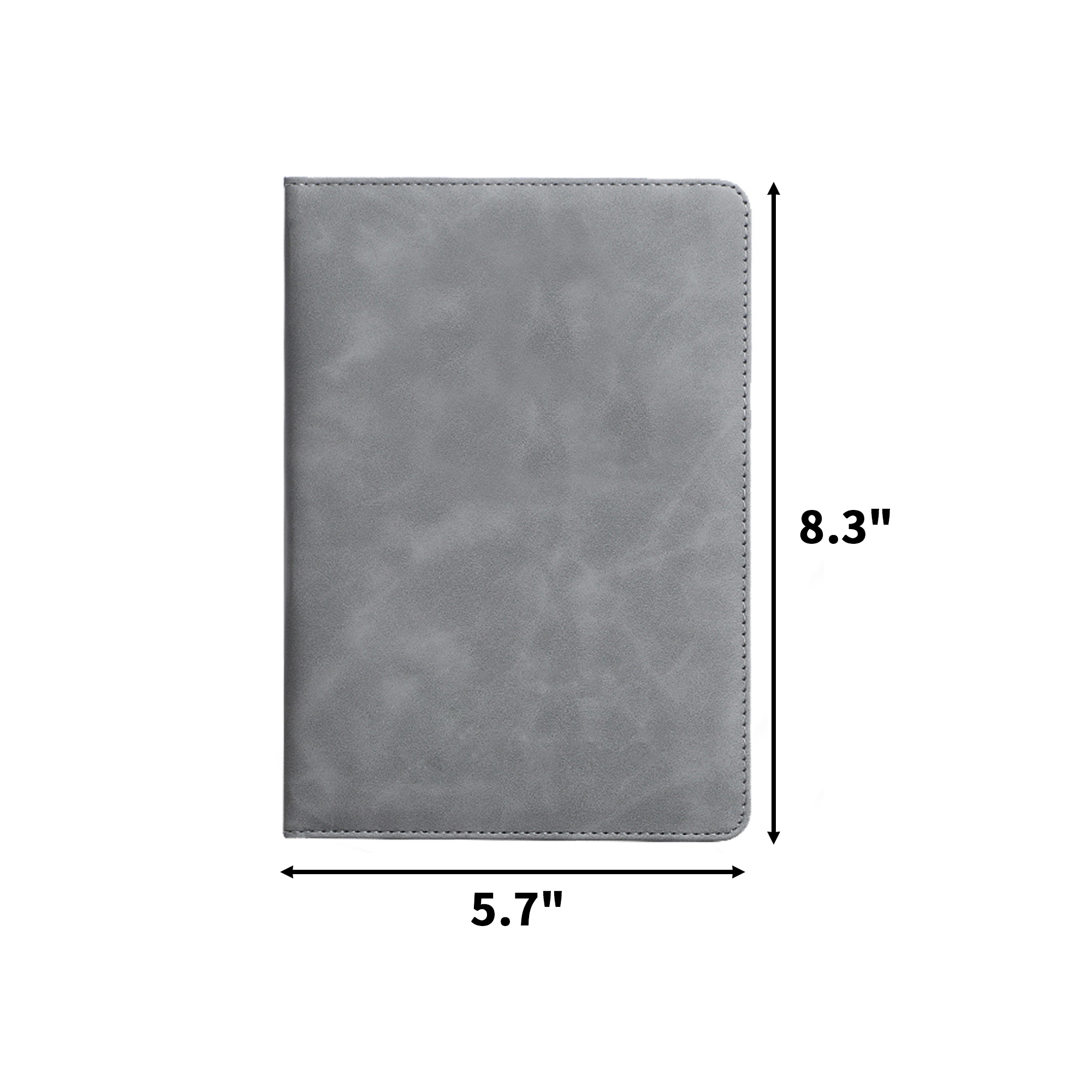 Soft Cover Leather Business Notebook With Bookmark 2