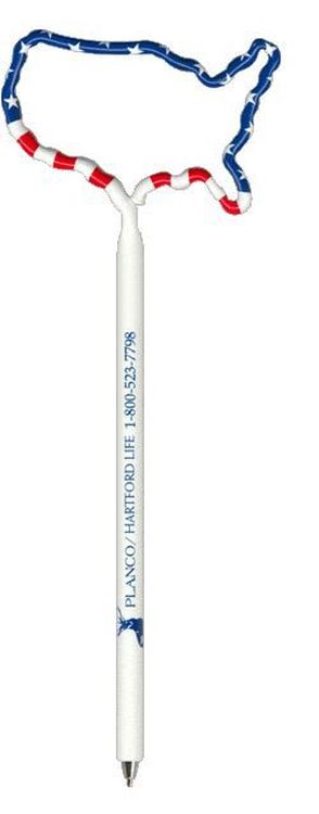 USA Multi-Color Inkbend Standard, Bent Pen 2