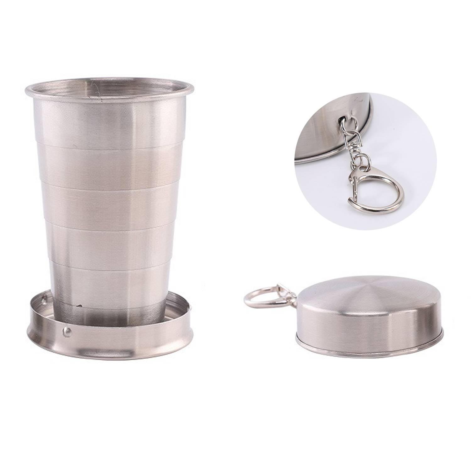 201 Stainless Steel Collapsible Cup 2