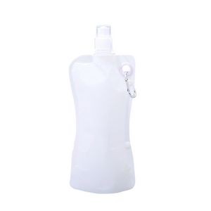 Snap Button Foldable Water Pack With Carabiner 16
