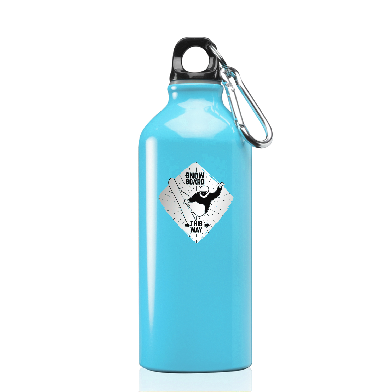 20 oz. Journey Aluminum Water Bottle (1 Color Imprint), custom water bottle with logo imprint 13