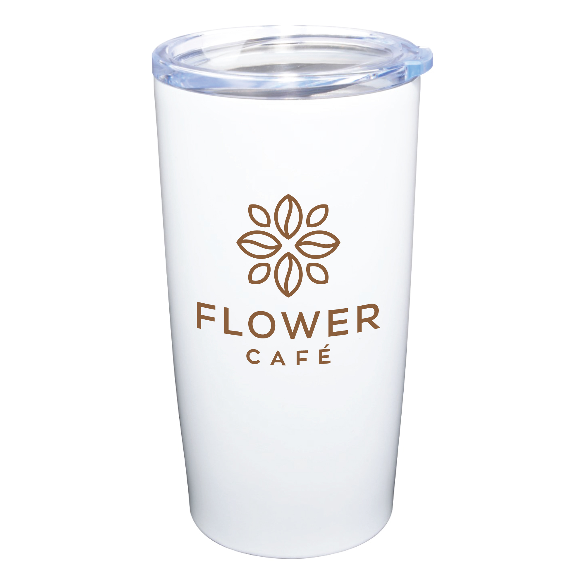 20 oz White Stainless Steel Pro20 Tumbler