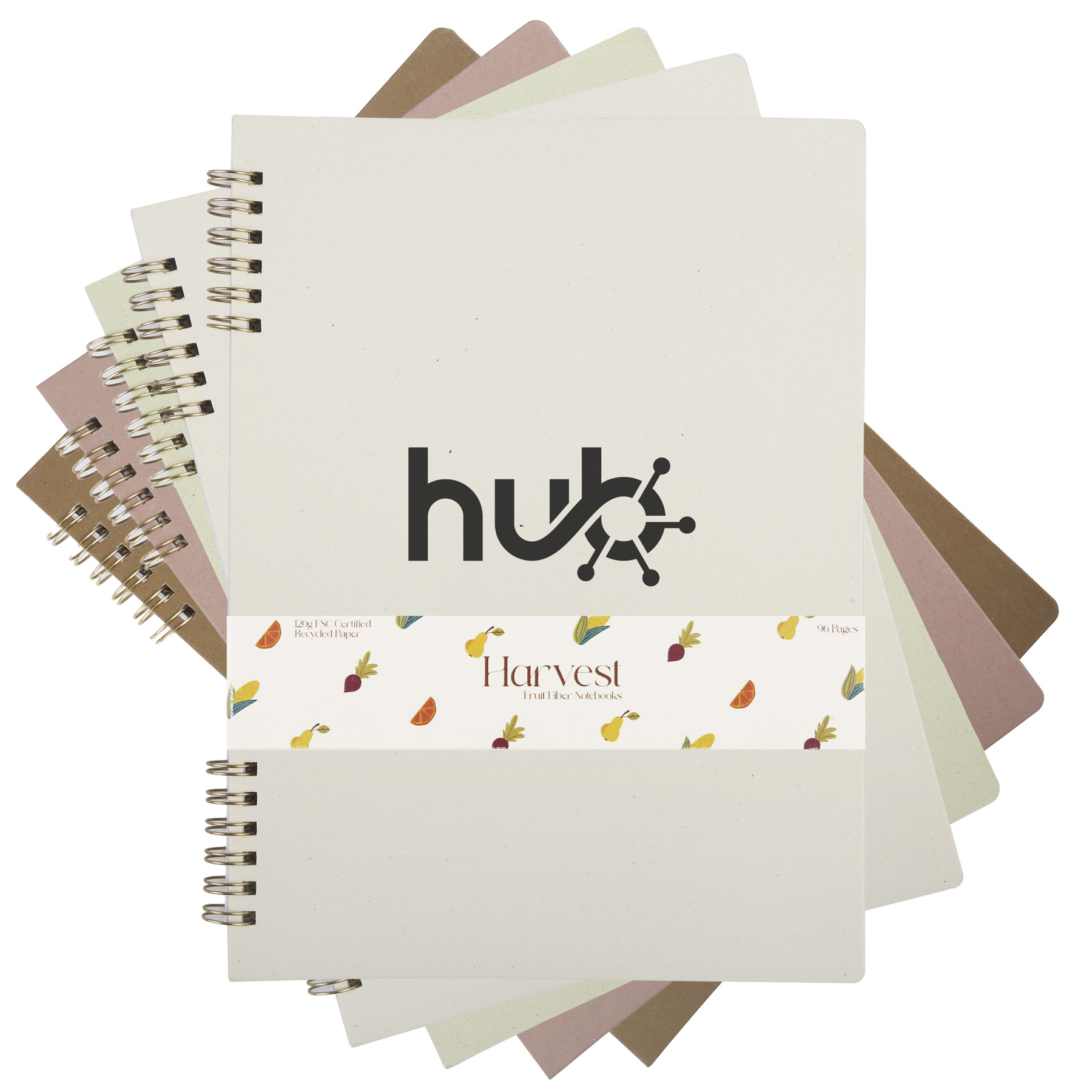 Harvest Fruit Fiber™ Ring Bound Notebook 1