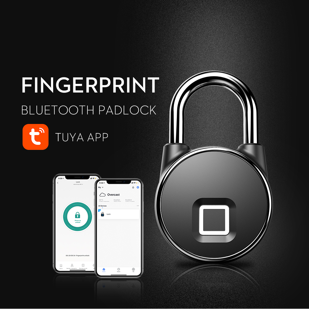 Smart Keyless Padlock w/ USB Rechargeable 20