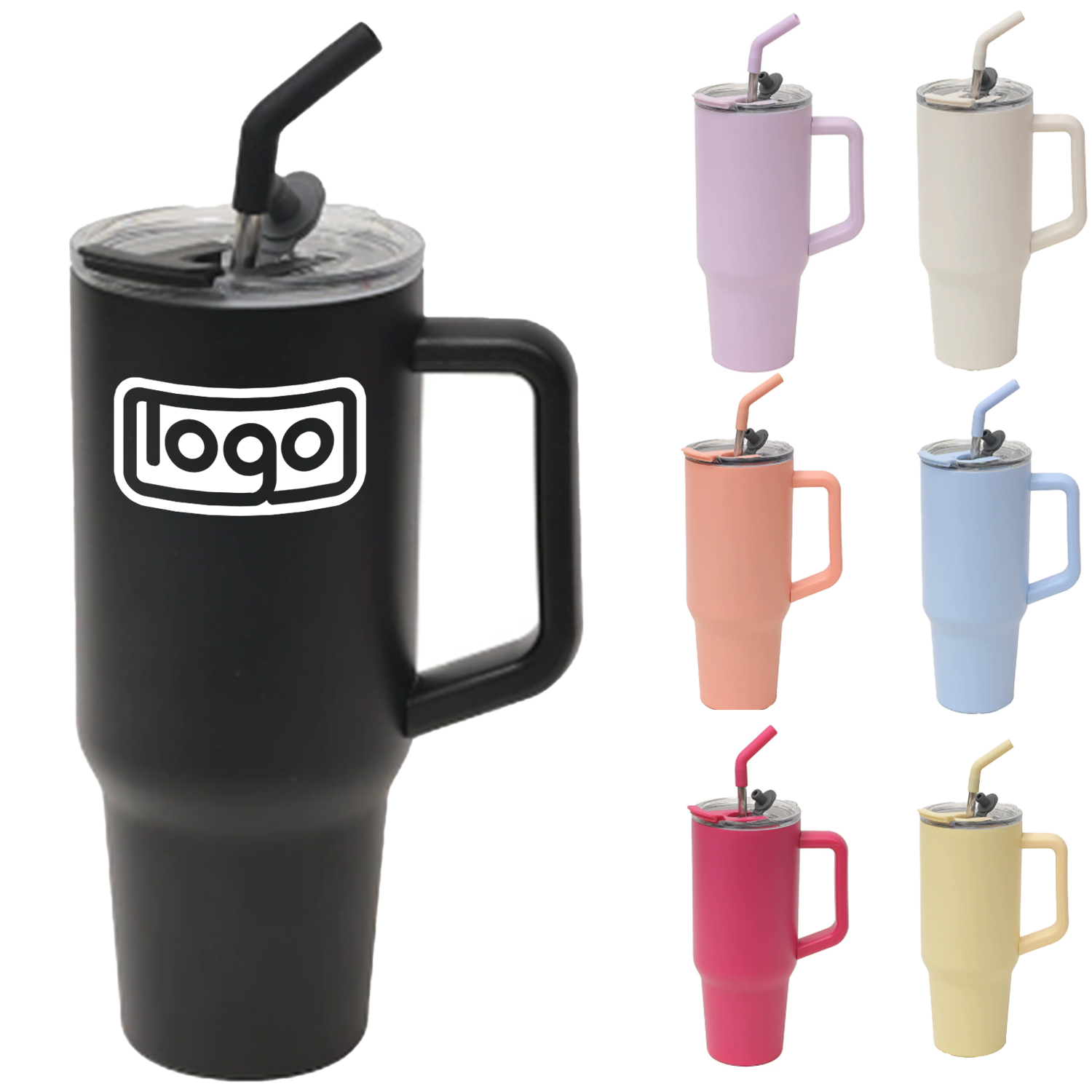 40oz Stainless Steel Triple Layer Insulated Travel Tumbler 9