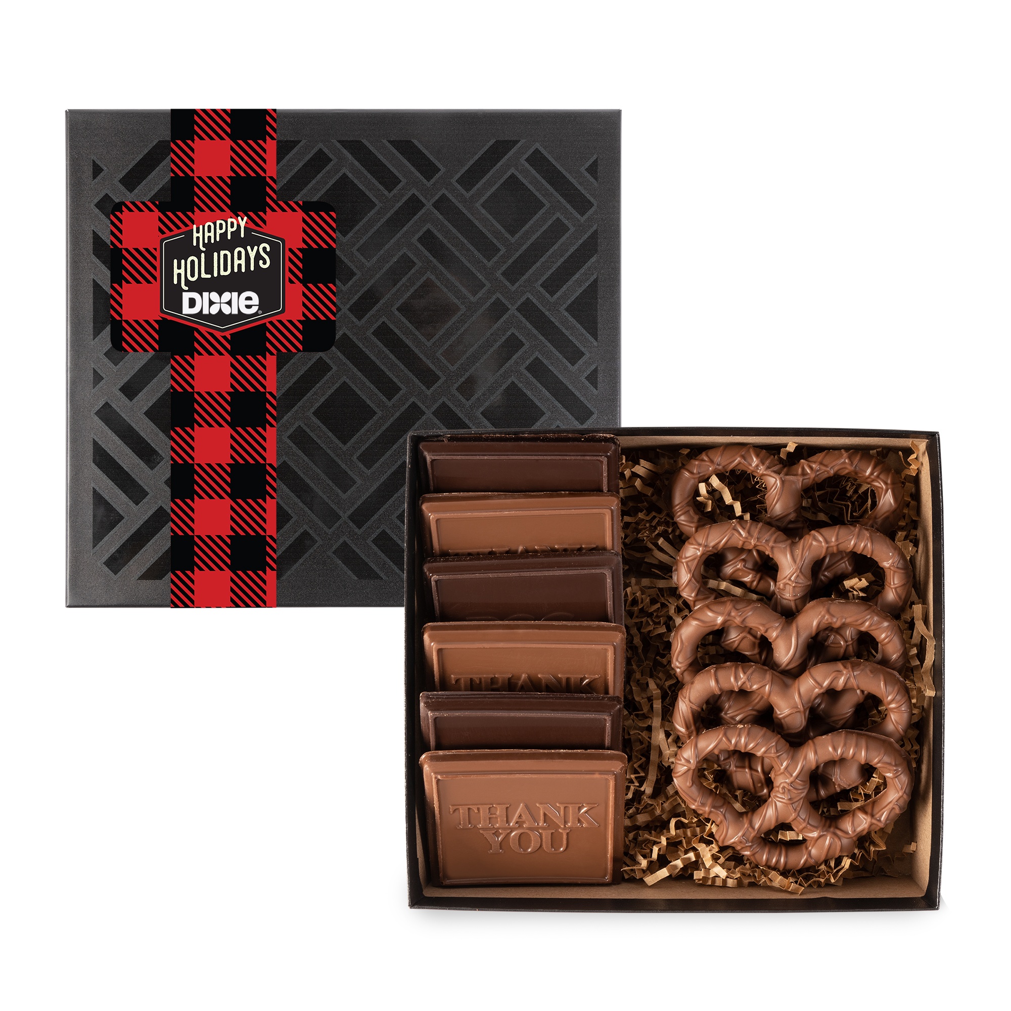 Deluxe Cookie and Pretzel Gift Box 1